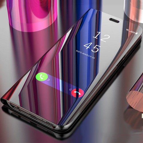Flip Cover Vivo V9 - Full View Stand / Clear Cover Stand
