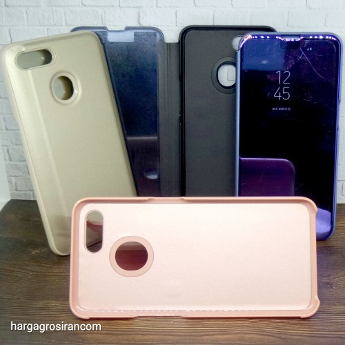 Flip Cover Oppo F9 / RealMe 2 Pro Full View Stand / Clear Cover Stand