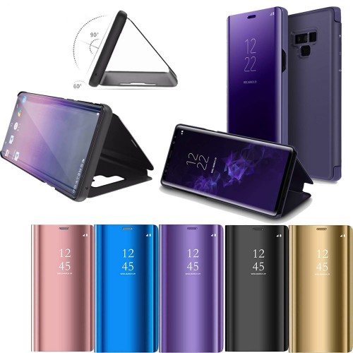 Flip Cover Vivo V17 Pro - Full View Stand / Clear Cover Stand