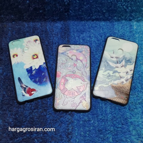 Fuze Art Motif Ver.6 Oppo F5  - Pinggir karet - Back Case Cover