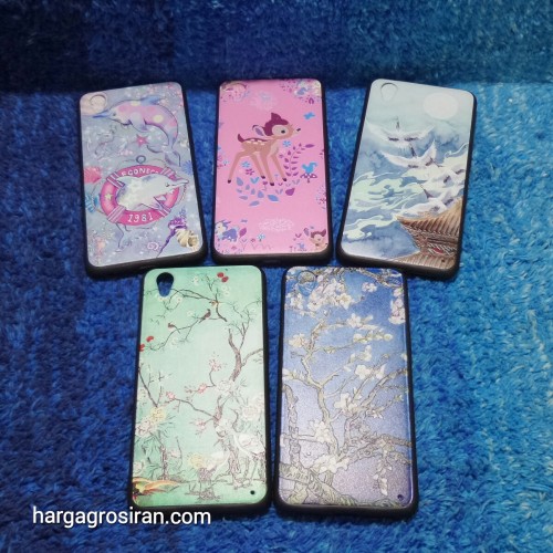 Fuze Art Motif Ver.6 Oppo Neo 9  - Pinggir karet - Back Case Cover