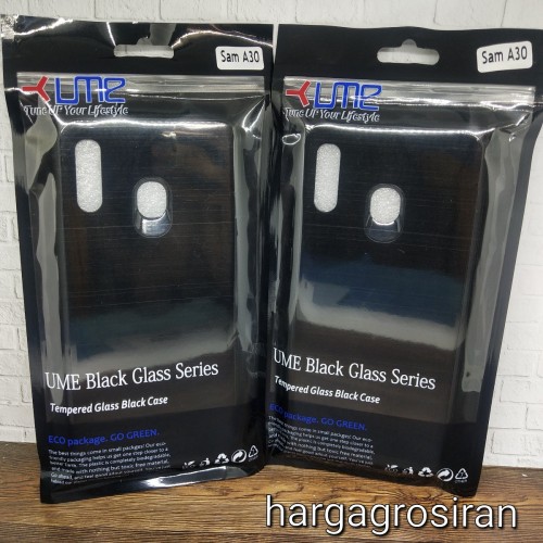 Glass Case Samsung Galaxy A30 - Back Case / Cover / Glass Case UME