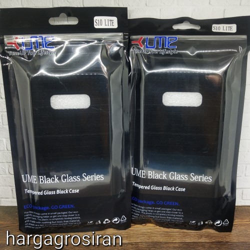 Glass Case Samsung Galaxy S10 Lite - Back Case / Cover / Glass Case UME