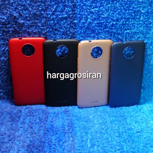 Eco Ume Motorola G5s Plus Hardcase / Back Full Cover / Baby Skin Kondom / Anti Baret
