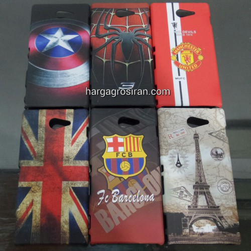 Motif Sony Xperia M2 Aqua - Hardcase FS Motif - Glow In The Dark