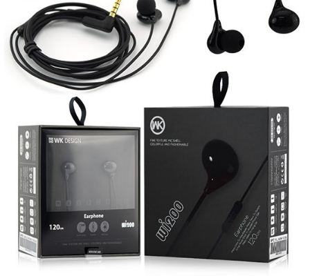 Handsfree  WK Design  Wi-200 / Headset Kabel / Earphone - Wi200