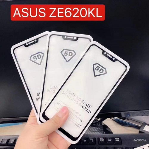 Tempered Glass Asus Zenfone 5Z ZE620Kl / Zenfone 5 aja / Full Body / Full Lem Anti Gores Kaca