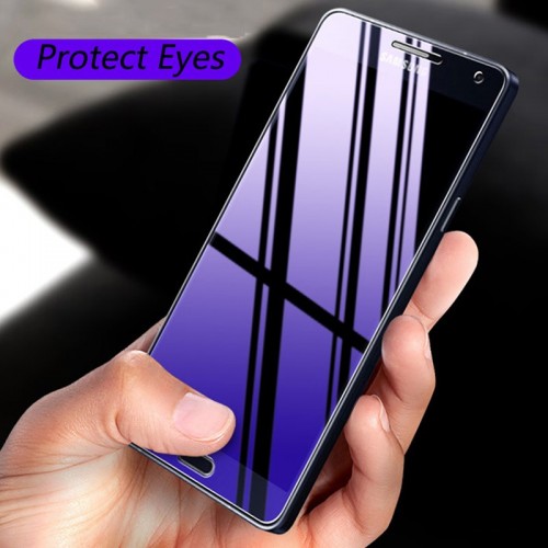 Tempered Glass Samsung A8 Plus 2018 / Anti Blue / Anti Radiasi  / Anti Gores Kaca
