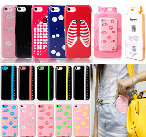 HardCase Transparans Iphone 5c 5 Motif