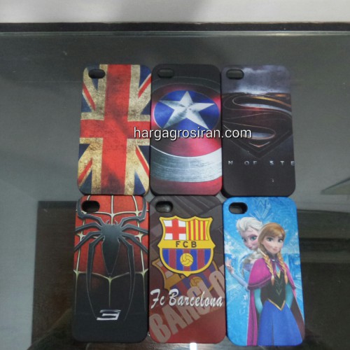 Motif Iphone 4 / 4S -  Hardcase FS Lentur Motif Glow In The Dark