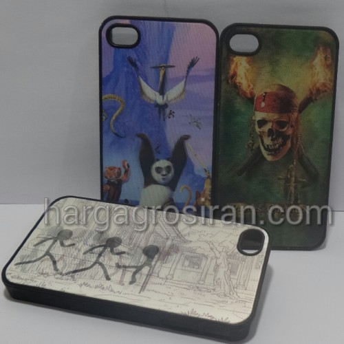 Hardcase 3D Iphone 4 / Iphone 4s / Motif 3 Dimensi / Cover / Case Lentur