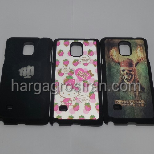 Hardcase 3D Samsung Galaxy Note 4 / Motif 3 Dimensi / Cover / Case Lentur