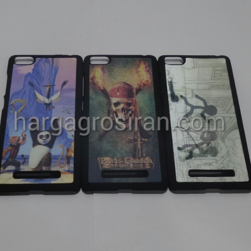Hardcase 3D Xiaomi Mi4i / Motif 3 Dimensi / Cover / Case Lentur