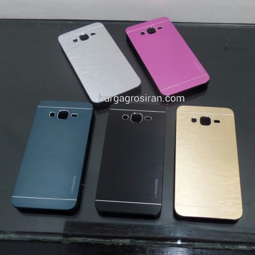 Hardcase / Back Case / Cover Lentur aluminium Motomo Samsung Grand 2