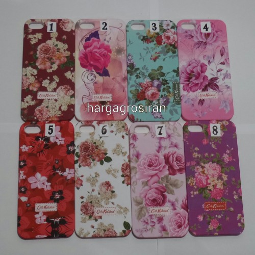 Hardcase Motif Bunga Cath Kidston For Iphone 5 / 5S