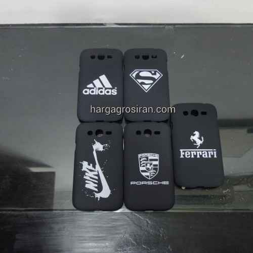 Hardcase Motif Samsung Galaxy V / Ace 4 - Black In Logo