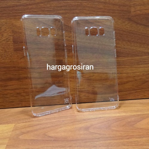 Hardcase Bening Full FS Samsung S8 Biasa / Warna Transparan / Clear / Back Cover