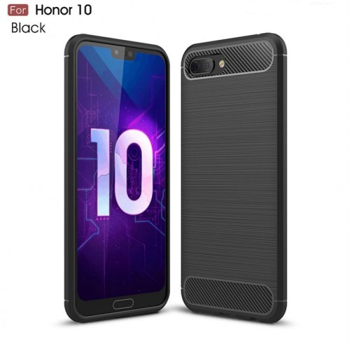 Huawei Honor 10 - Rugged FS / Delkin - Carbon Fibre Case Slim Rugged Armor ShockProof / Rubber