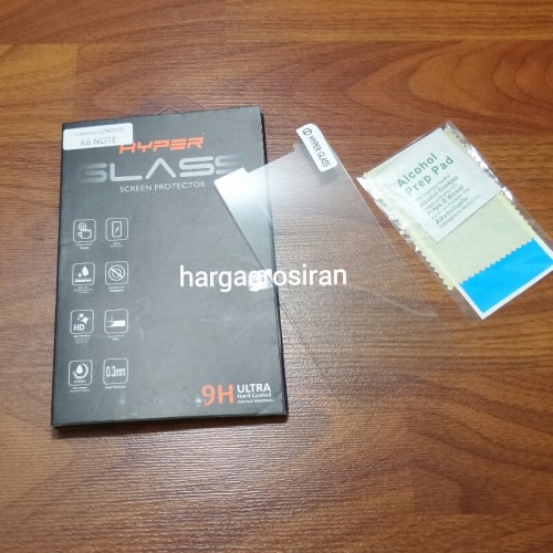 Anti Gores Kaca / Tempered Glass Hyper Lenovo K6 Note