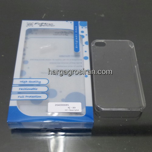 Hardcase Bening FS Iphone 4 / 4s / Warna Transparan / Clear / Back Cover