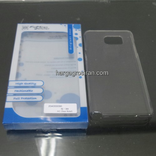 Hardcase Bening FS Samsung Galaxy Note 5 / Warna Transparan / Clear / Back Cover