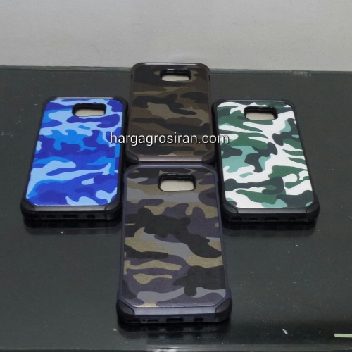 Slim Army Samsung Galaxy Note 5 - Back Case / Cover Armor / Loleng TNI / Abri / Brimob / Tentara