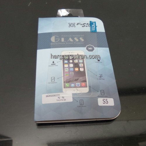 Tempered Glass FS Samsung S5 / Anti Gores Kaca