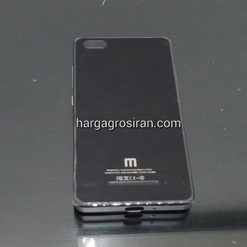 Back Door Aluminium Bahan Tempered Glass Xiaomi Mi4i STSDK