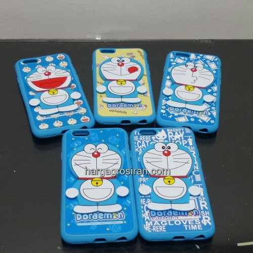 Soft Case Doraemon Iphone 6 / 6s - Bisa Standing / Back Cover