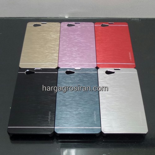 Hardcase Lentur Aluminium Motomo Sony Xperia Z1 Mini