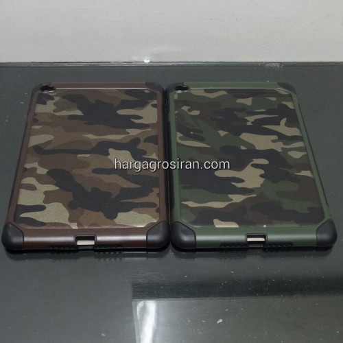 Slim Army Ipad Mini 4 - Back Case / Cover Armor / Loleng TNI / Abri / Brimob / Tentara
