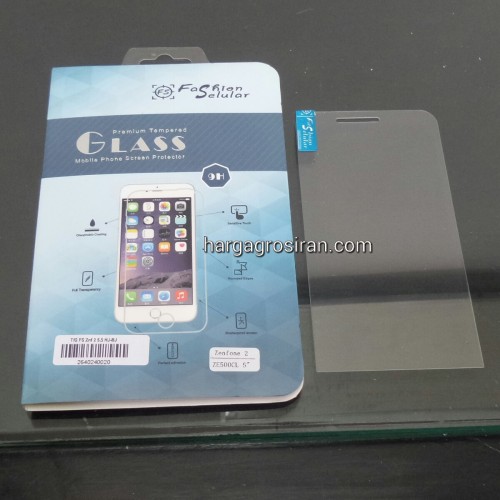 Tempered Glass FS Asus Zenfone 2 5.5 Inch ZE551ML / Anti Gores Kaca