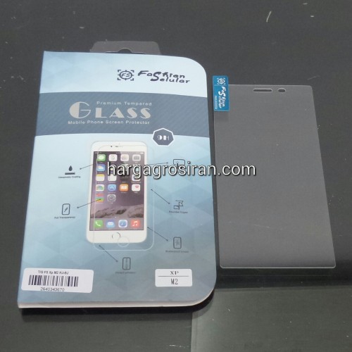 Tempered Glass FS Sony Xperia M2 / Anti Gores Kaca