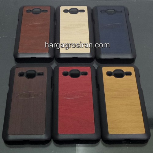 Motif Kayu Samsung Galaxy J2 / Hardcase Lentur / Back Case / Cover Wood