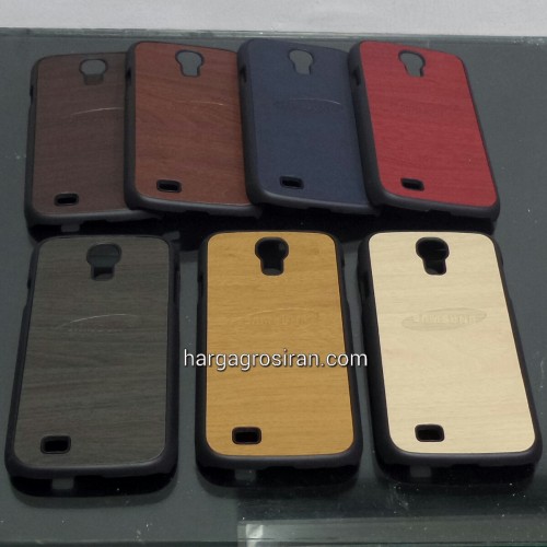 Motif Kayu Samsung Galaxy S4 / i9500 / Hardcase Lentur / Back Case / Cover Wood