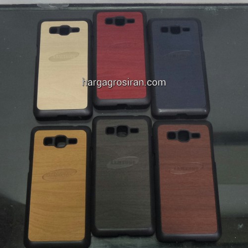 Motif Kayu Samsung Galaxy Grand Prime / Hardcase Lentur / Back Case / Cover Wood