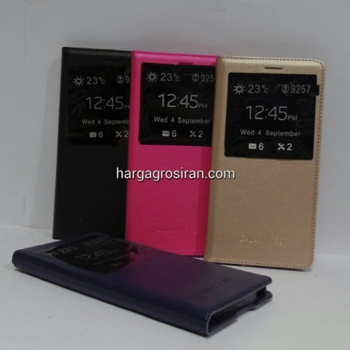 Flip cover View Samsung Galaxy E5 - SSDIS