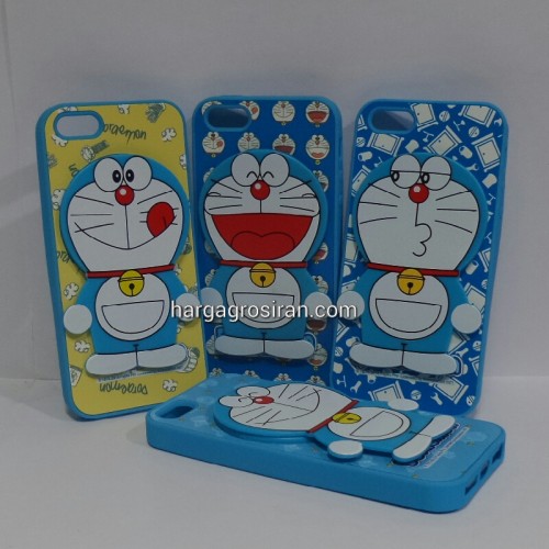 Soft Case Doraemon Iphone 5 / 5s - Bisa Standing / Back Cover