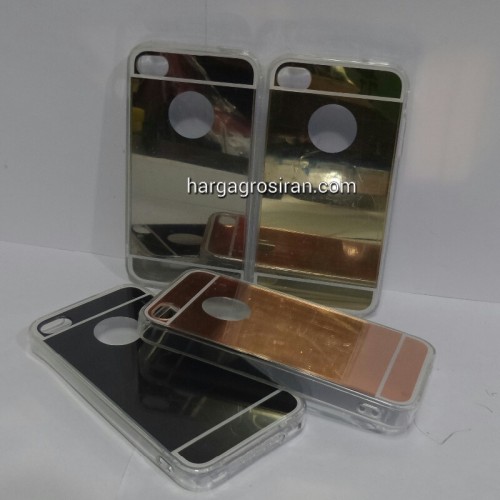 Softshell Mirror Iphone 4 / 4S - Mirror Case Bisa ngaca / Cover / Back Case