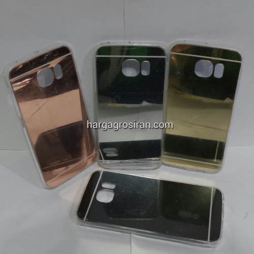 Softshell Mirror Samsung S6 Edge - Mirror Case Bisa ngaca / Cover / Back Case