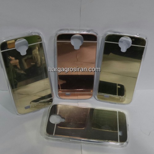 Softshell Mirror Samsung S4 / i9500 - Mirror Case Bisa ngaca / Cover / Back Case
