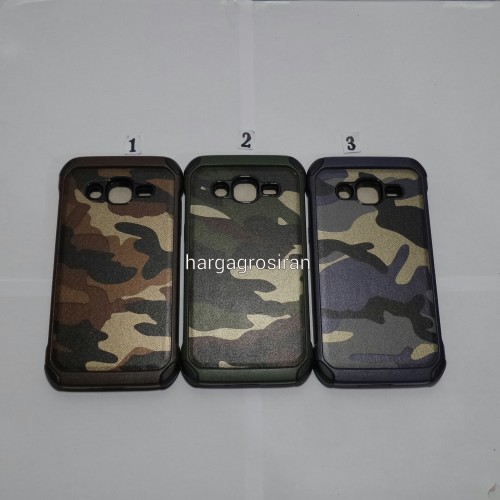 Slim Army Samsung Galaxy J2 - Back Case / Cover Armor / Loleng TNI / Abri / Brimob / Tentara