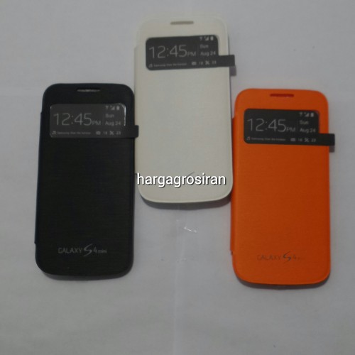 Obral Flip Cover Samsung S4 Mini - View Notifikasi dan Telp Masuk - K1009