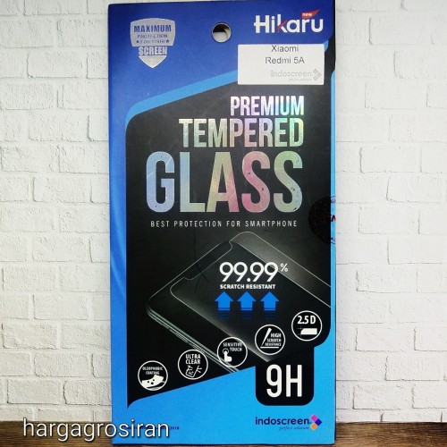 Xiaomi Redmi 5A - Tempered Glass Hikaru / Anti Gores Kaca - Tidak Ada Garansi