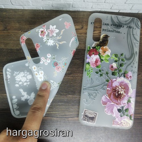 Samsung Galaxy A70 - Sakura Case Motif Bunga Bahan Softshell - Fashion Flower Back Cover