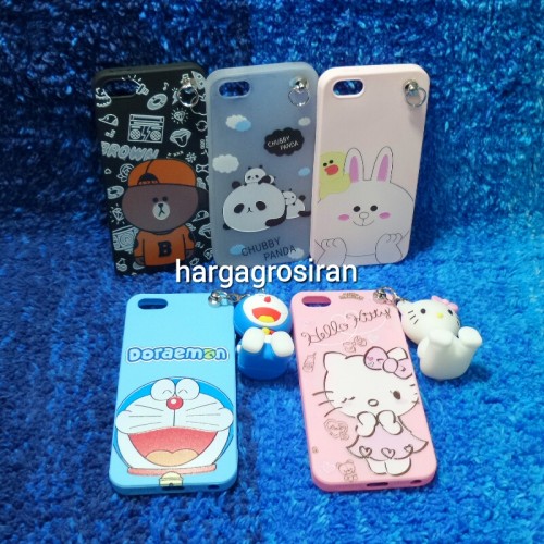 Iphone 5 - Soft Case Motif - Boneka Bisa Standing - Back Case - Back Cover