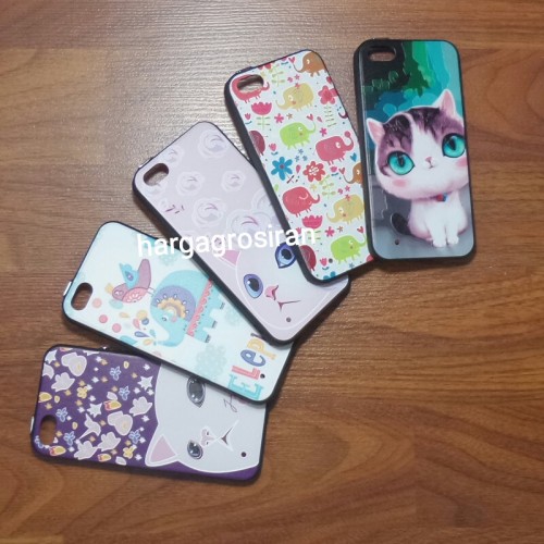 Fuze Art Ver.2 Iphone 5 - Case Seni Lukisan Ukiran 3D Timbul - Bahan Fuze Pinggir karet