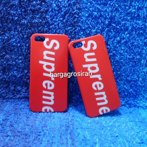 Supreme Casing Custom Case Iphone 5 / Cover / Softshell / Softcase Lentur