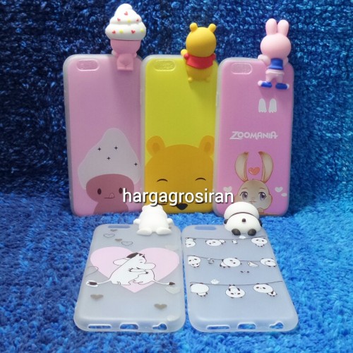 Peep Case Iphone 6G / Silikon Ngitip 3D Cartoon / Softshell / Softcase / Cover Motif