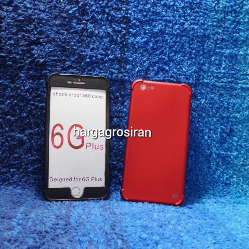 Anti Crack 360 Iphone 6 Plus - Softshell Full Case 360 - Silikon - Cover - Back Case